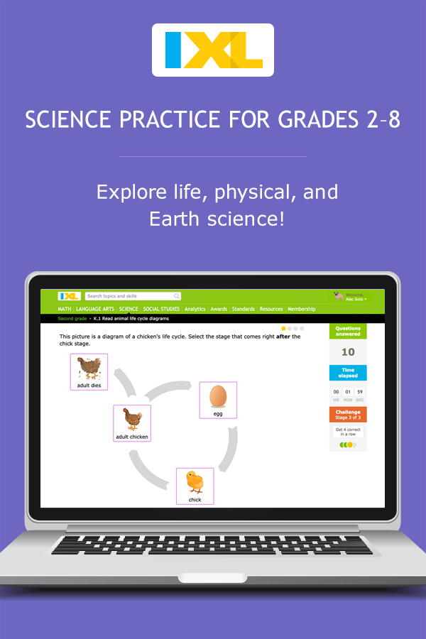 IXL - 7th grade science practice