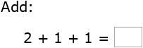IXL - Add three numbers (Grade 1 maths practice)