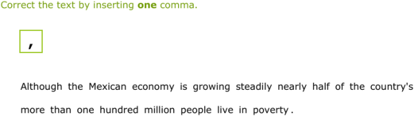 IXL - Commas with compound and complex sentences (Grade 8 English practice)