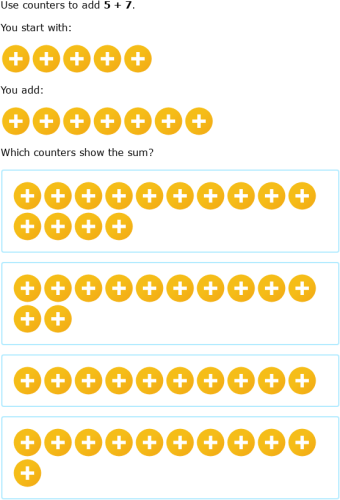 IXL - Add and subtract integers using counters (Grade 7 maths practice)