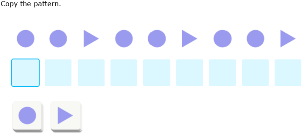 IXL - Repeating patterns (Grade 3 maths practice)