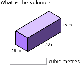 Spring math worksheets volume rectangular prism