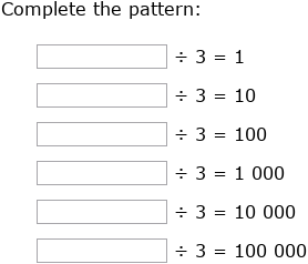 IXL - Division patterns over increasing place values (Grade 4 maths ...