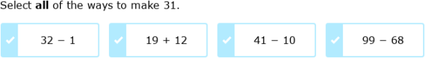 IXL - Addition and subtraction - ways to make a number - up to 100 ...