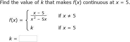 IXL - Make a piecewise function continuous (Grade 12 maths practice)