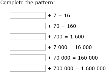 IXL - Addition patterns over increasing place values (Grade 4 maths ...