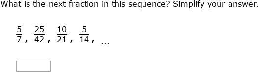 IXL - Number sequences: mixed review (Grade 10 maths practice)